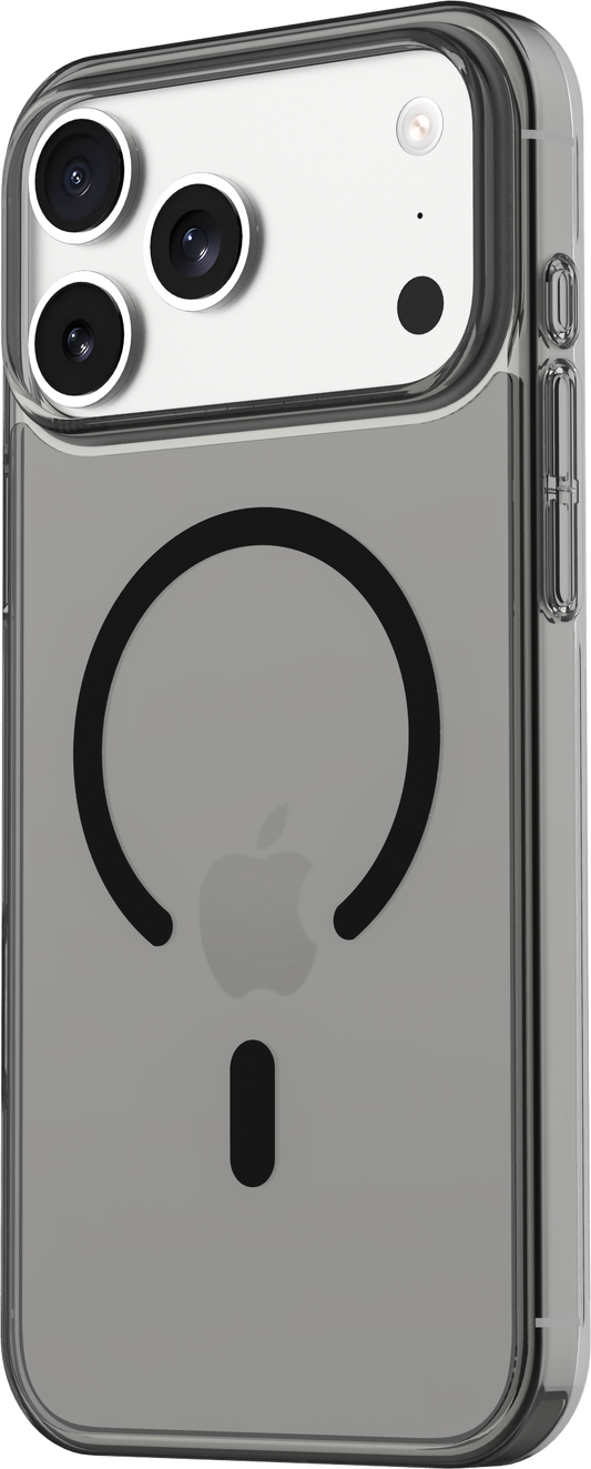 Tekne Crystal Hybrid Case  for iPhone 17 Pro Max-Clear Black