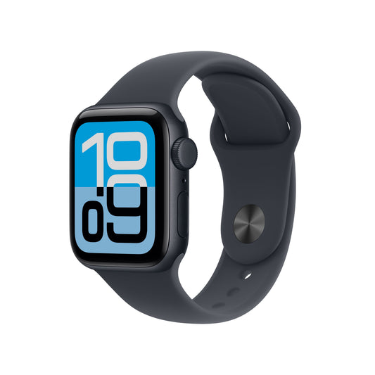 Apple Watch SE 3 GPS + Cellular 40mm Midnight Aluminium Case with Midnight Sport Band - M/L