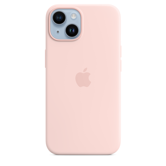 iPhone¬†14 Silicone¬†Case with MagSafe - Chalk¬†Pink