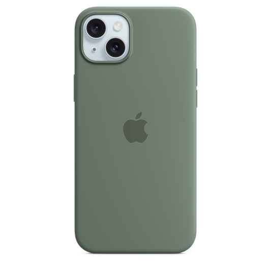 iPhone¬†15¬†Plus Silicone Case with MagSafe - Cypress